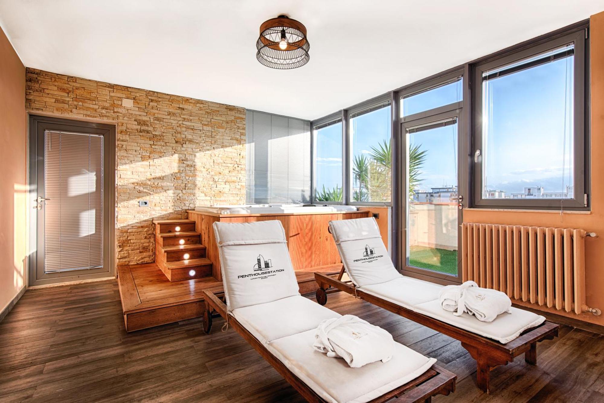 Penthouse Station Luxury Apts Le Dimore Brindisi Dış mekan fotoğraf