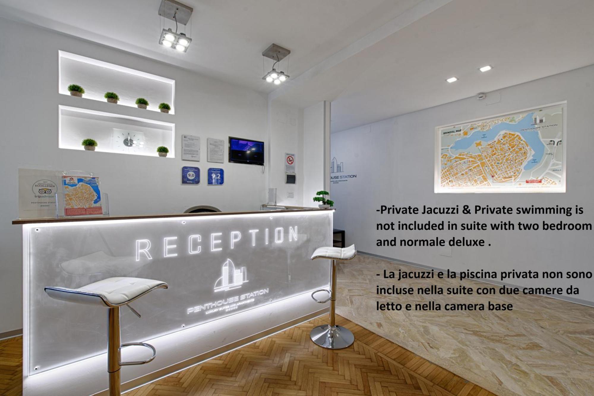 Penthouse Station Luxury Apts Le Dimore Brindisi Dış mekan fotoğraf