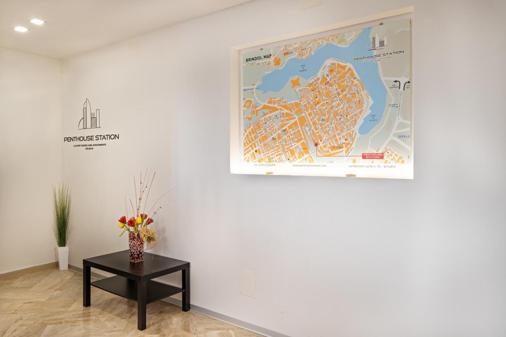 Penthouse Station Luxury Apts Le Dimore Brindisi Dış mekan fotoğraf
